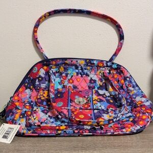 Vera Bradley Turn Lock Satchel Impressionista Women's Bag